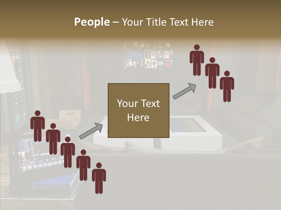 Helping Hand Caregiver Finger PowerPoint Template