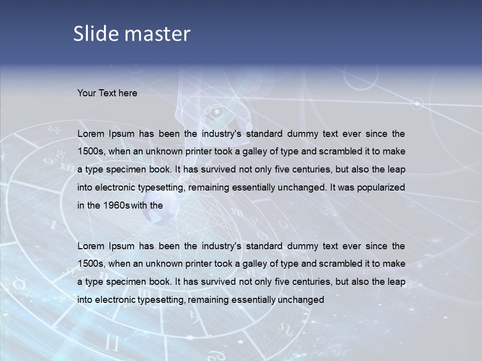 Caregiver White Background Two PowerPoint Template