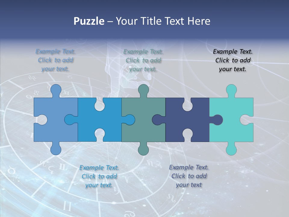 Caregiver White Background Two PowerPoint Template