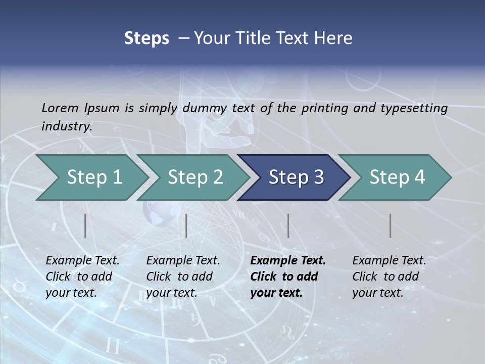 Caregiver White Background Two PowerPoint Template