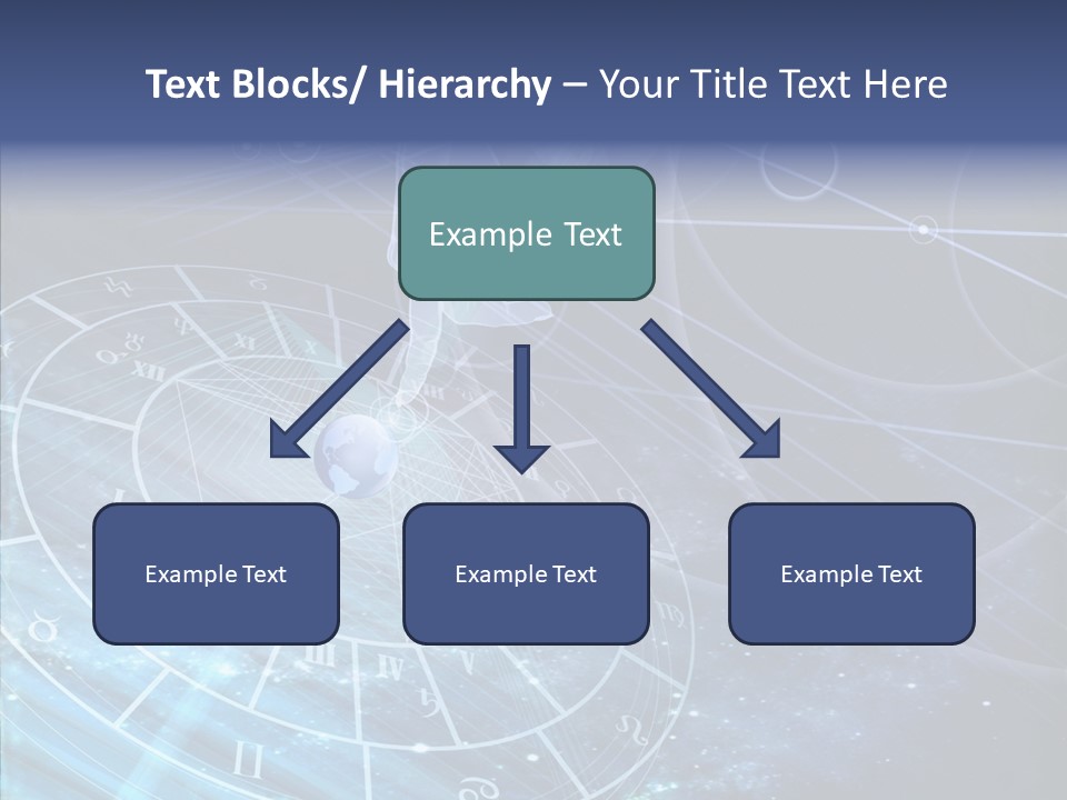 Caregiver White Background Two PowerPoint Template