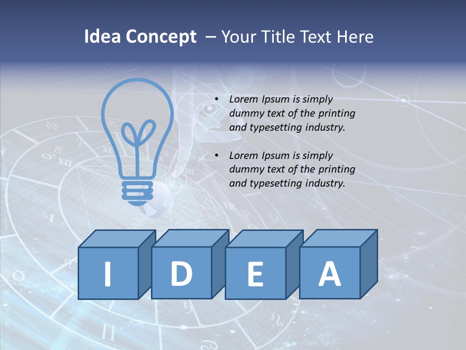 Caregiver White Background Two PowerPoint Template