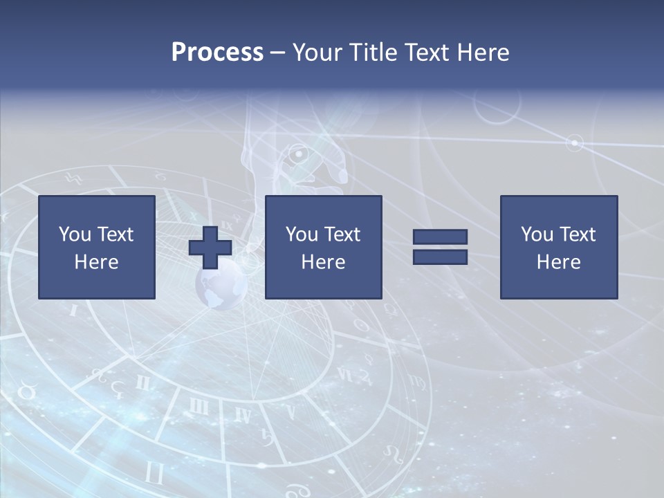 Caregiver White Background Two PowerPoint Template