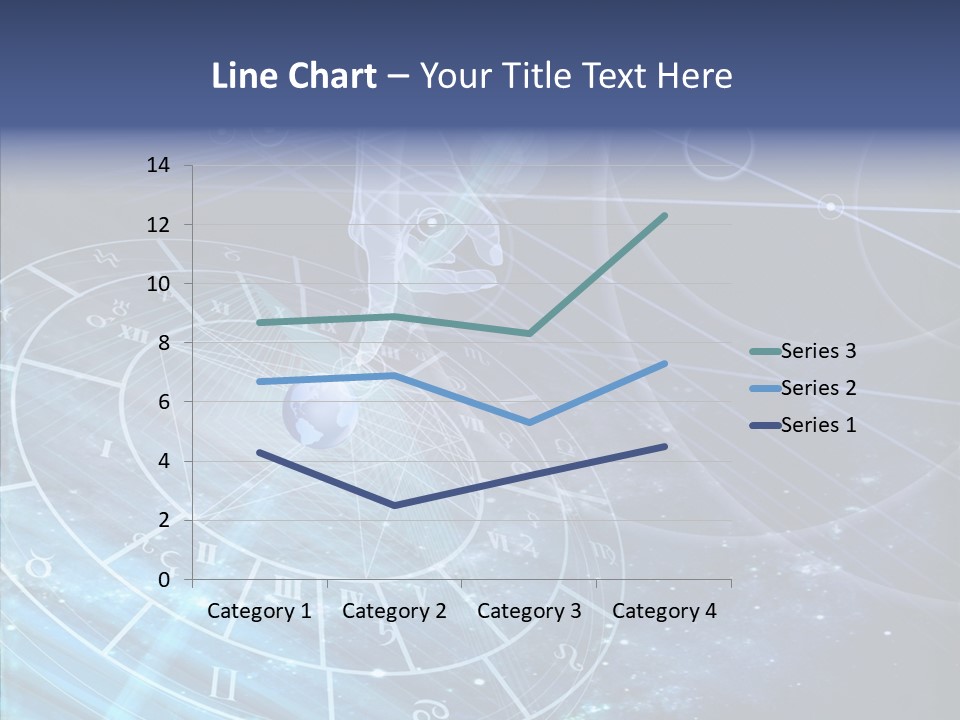 Caregiver White Background Two PowerPoint Template