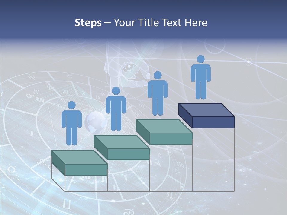 Caregiver White Background Two PowerPoint Template