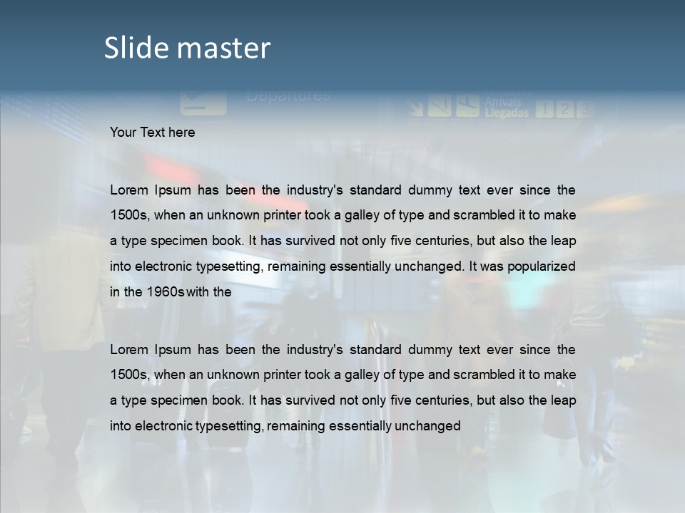 Touching Young Background PowerPoint Template