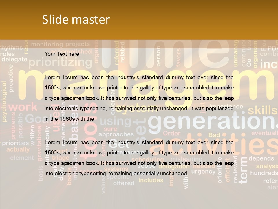 Human Old Assist PowerPoint Template