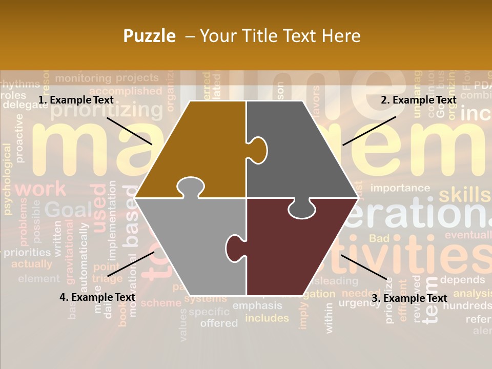 Human Old Assist PowerPoint Template