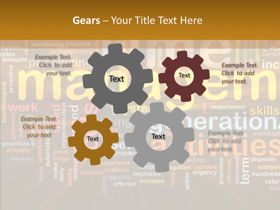 Human Old Assist PowerPoint Template