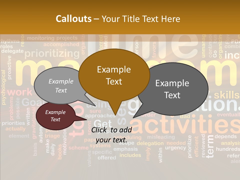 Human Old Assist PowerPoint Template