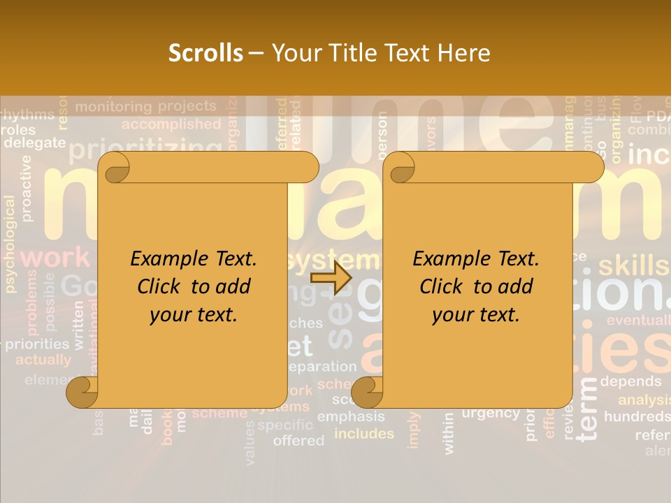 Human Old Assist PowerPoint Template