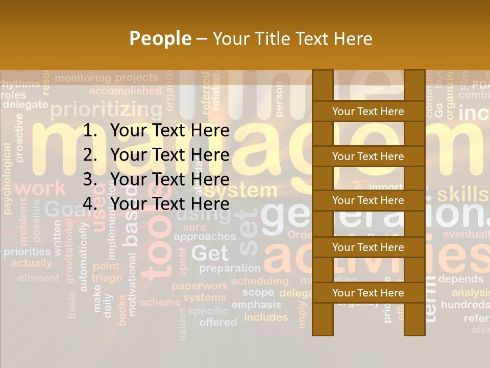 Human Old Assist PowerPoint Template