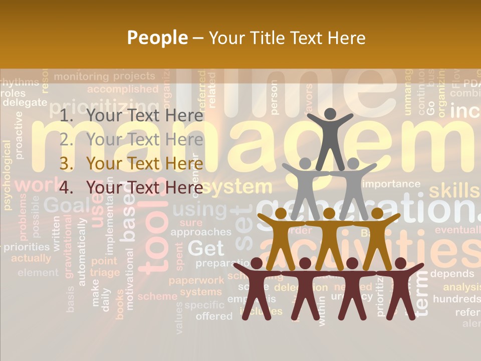 Human Old Assist PowerPoint Template