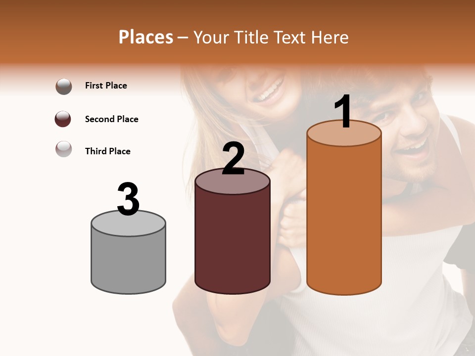 Female Hold Help PowerPoint Template