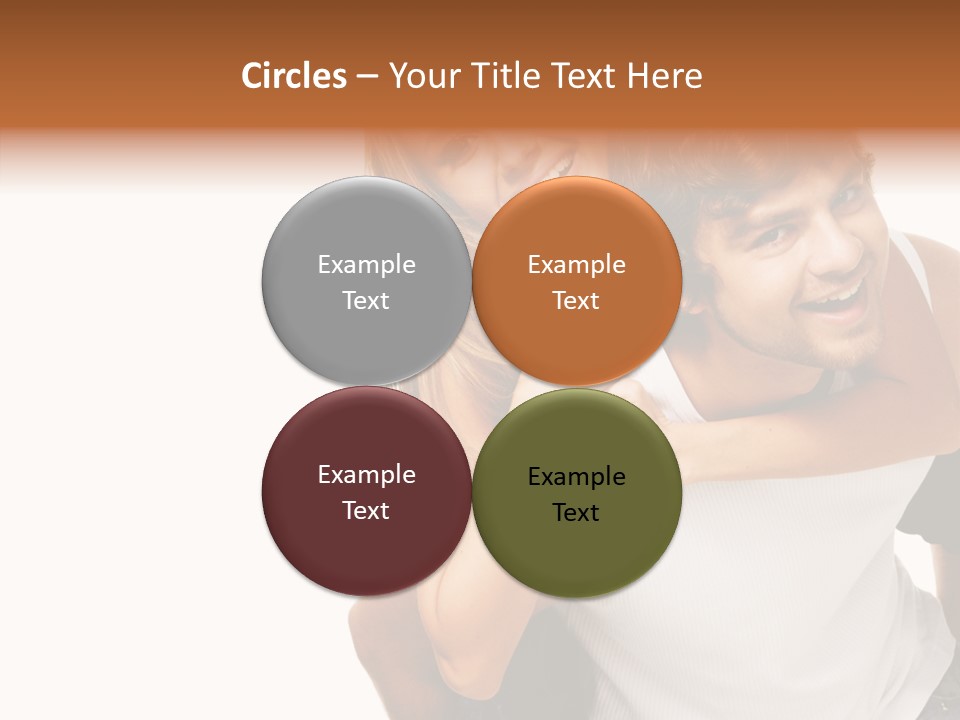 Female Hold Help PowerPoint Template