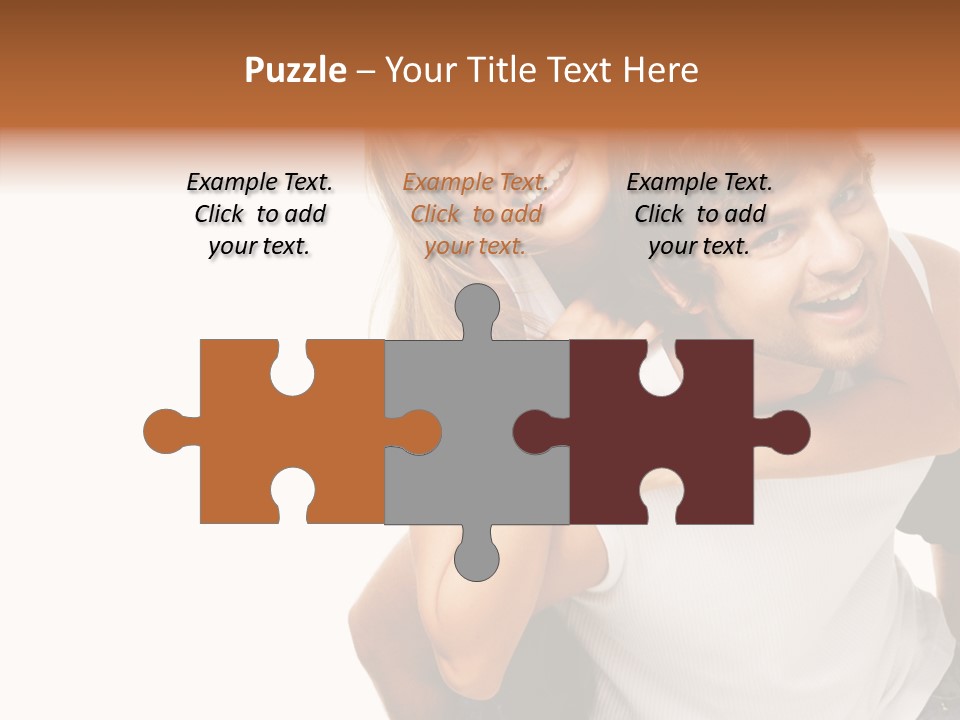 Female Hold Help PowerPoint Template