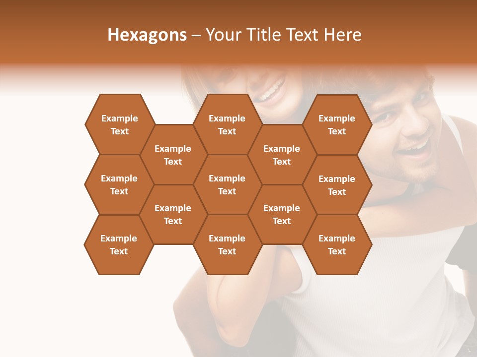Female Hold Help PowerPoint Template