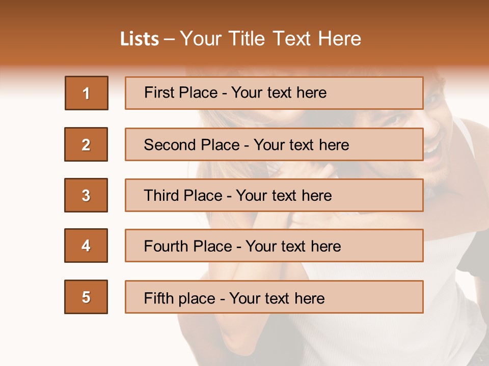 Female Hold Help PowerPoint Template