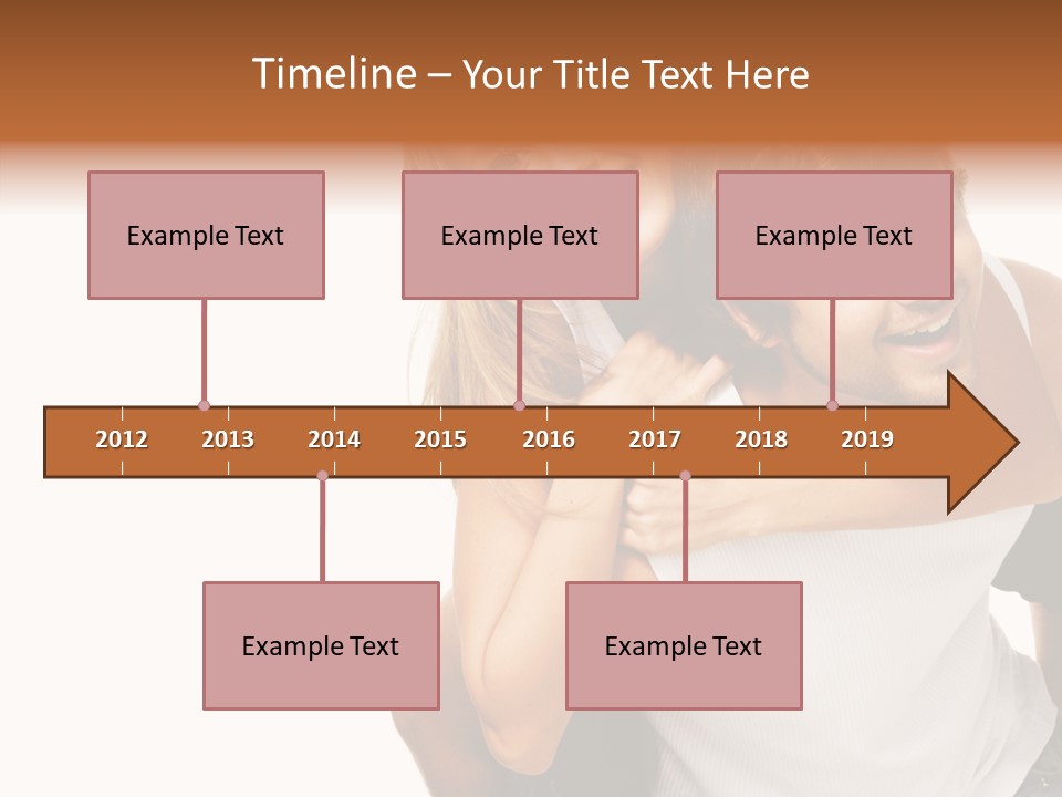 Female Hold Help PowerPoint Template
