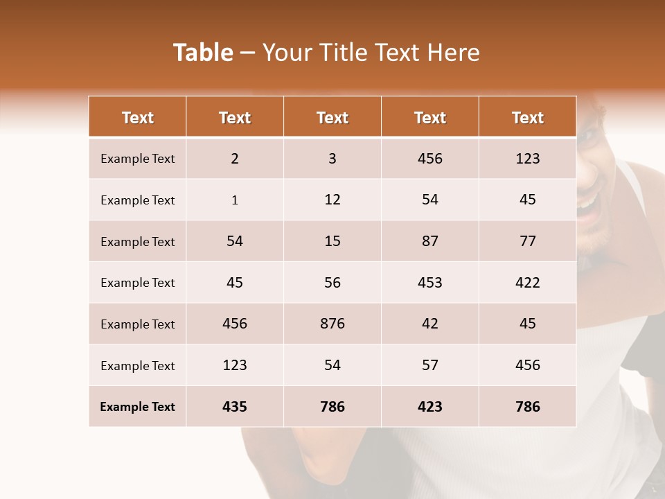 Female Hold Help PowerPoint Template