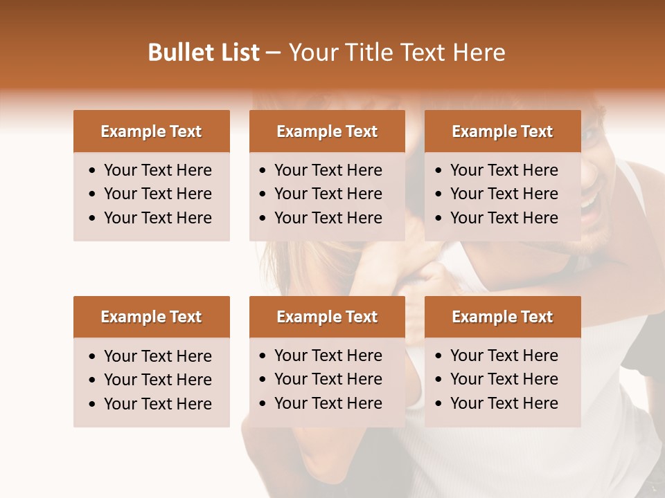 Female Hold Help PowerPoint Template