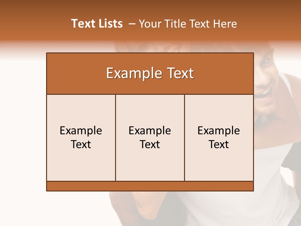 Female Hold Help PowerPoint Template
