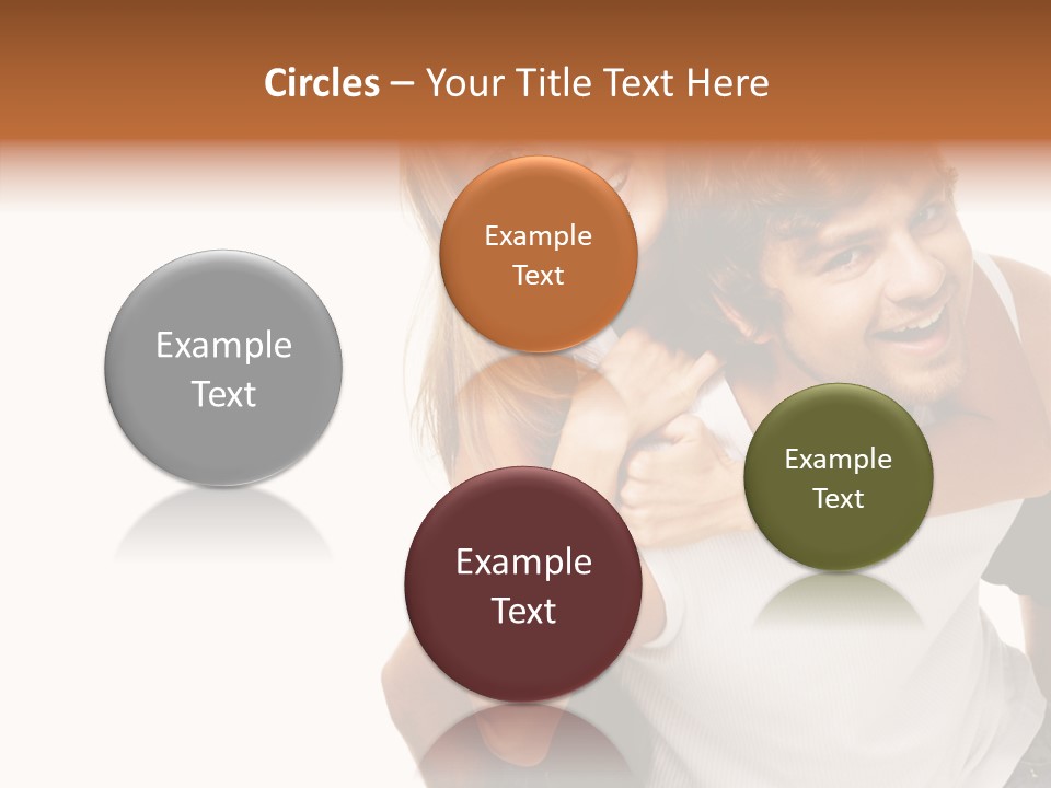 Female Hold Help PowerPoint Template