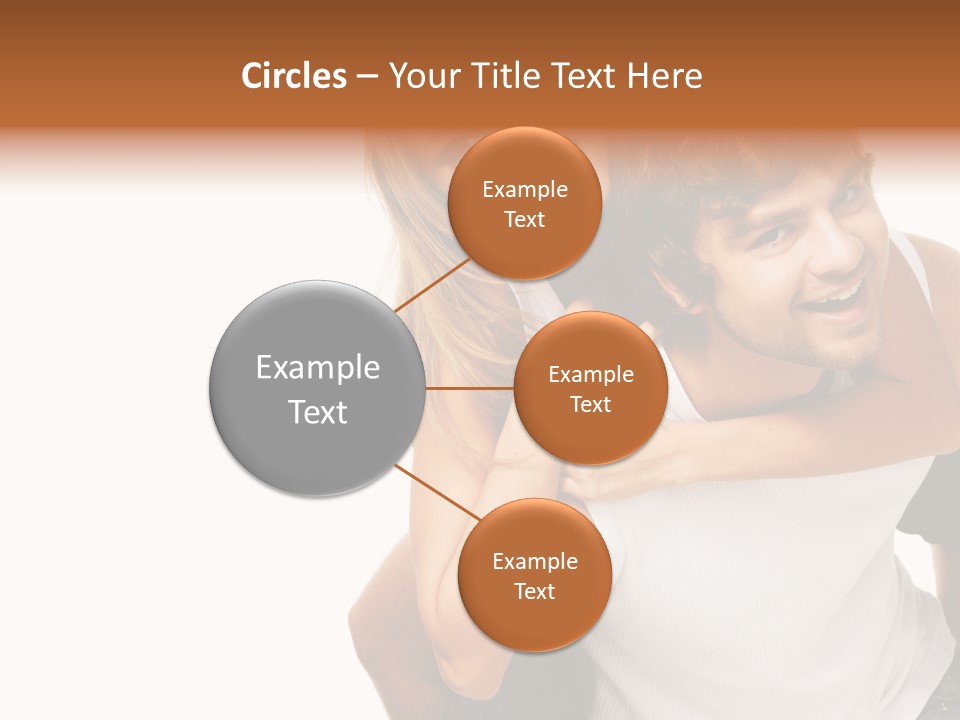 Female Hold Help PowerPoint Template