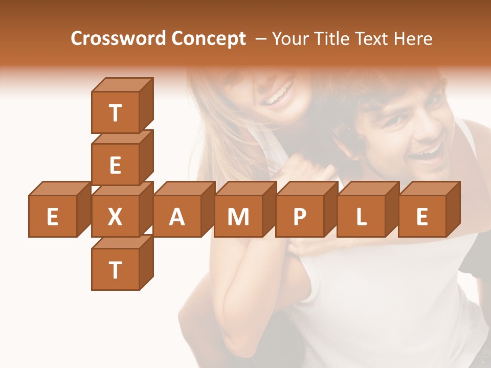 Female Hold Help PowerPoint Template