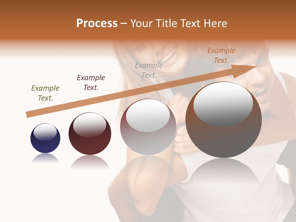 Female Hold Help PowerPoint Template