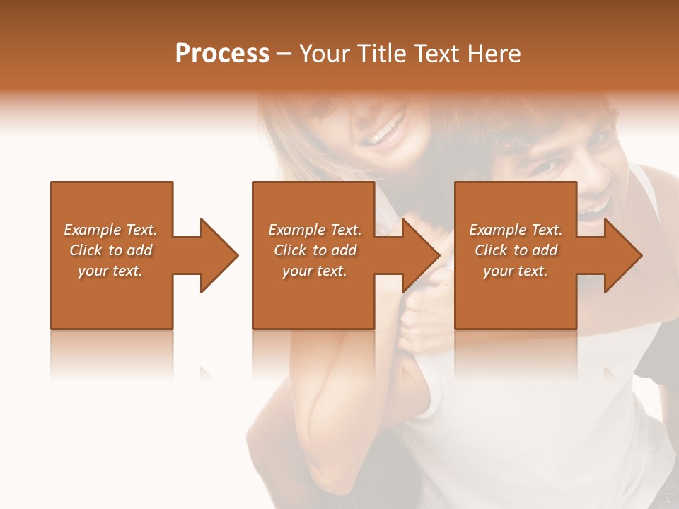 Female Hold Help PowerPoint Template