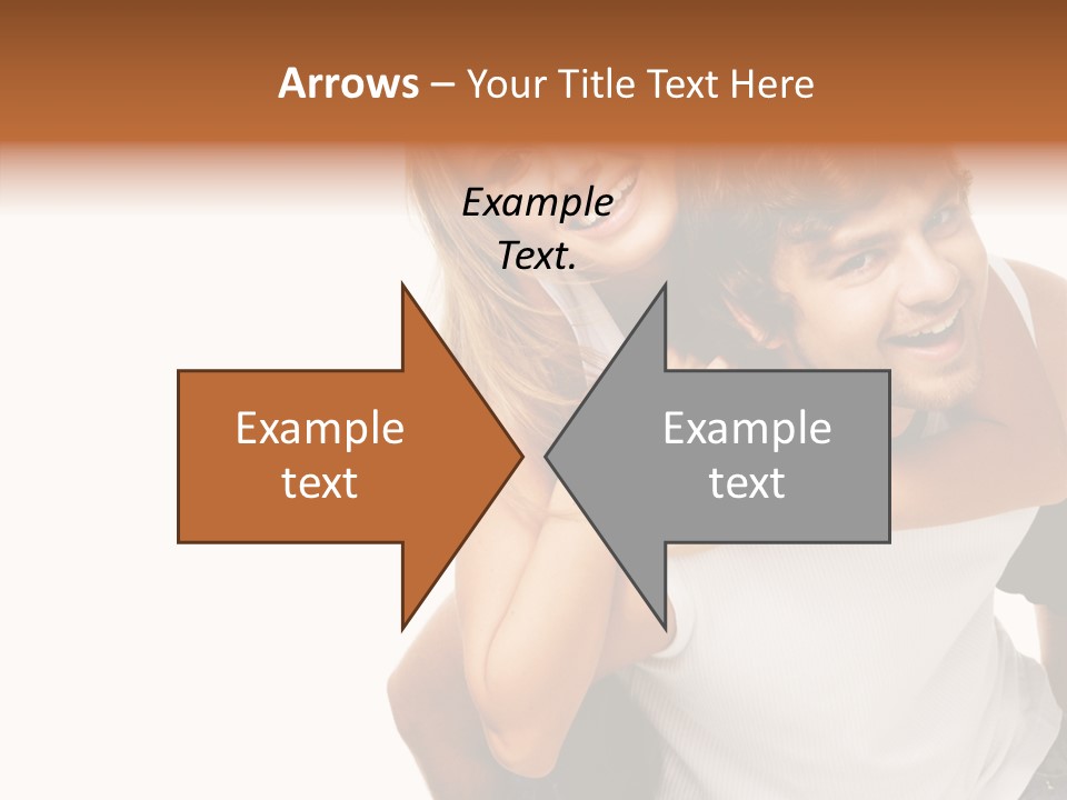 Female Hold Help PowerPoint Template