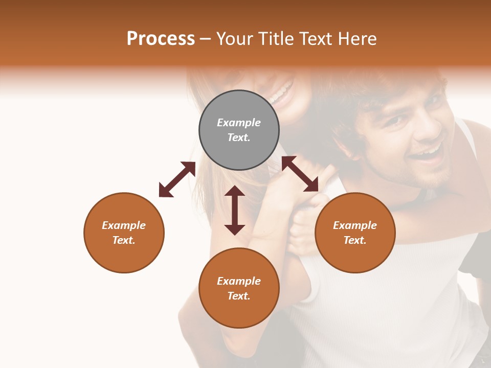 Female Hold Help PowerPoint Template