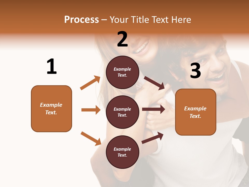 Female Hold Help PowerPoint Template