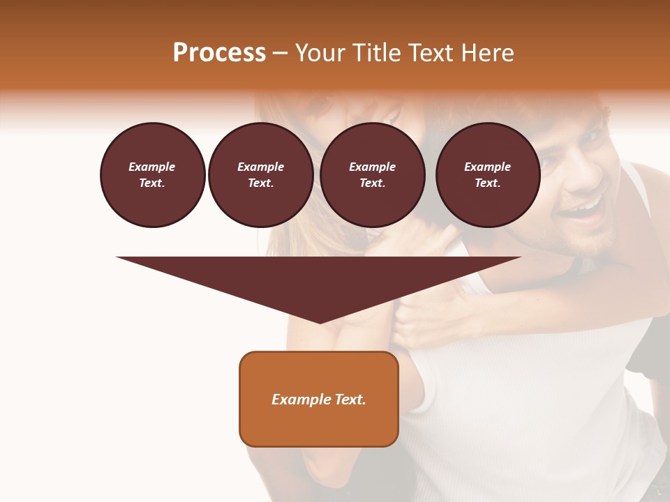 Female Hold Help PowerPoint Template