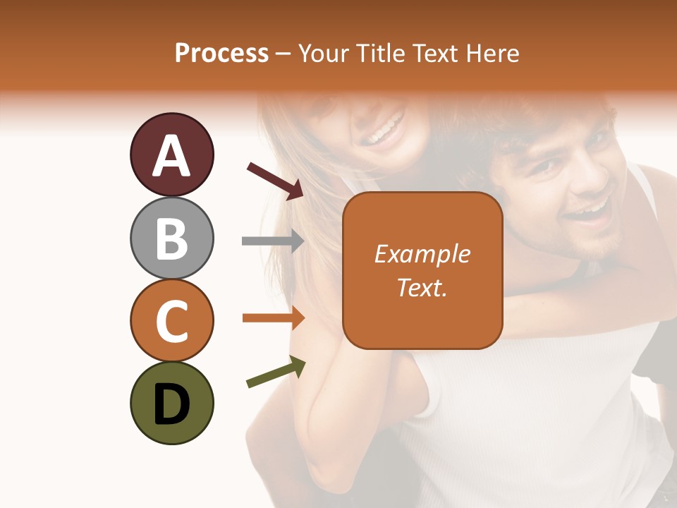 Female Hold Help PowerPoint Template