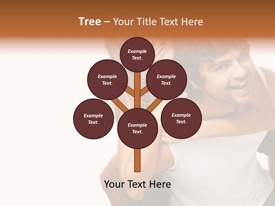 Female Hold Help PowerPoint Template