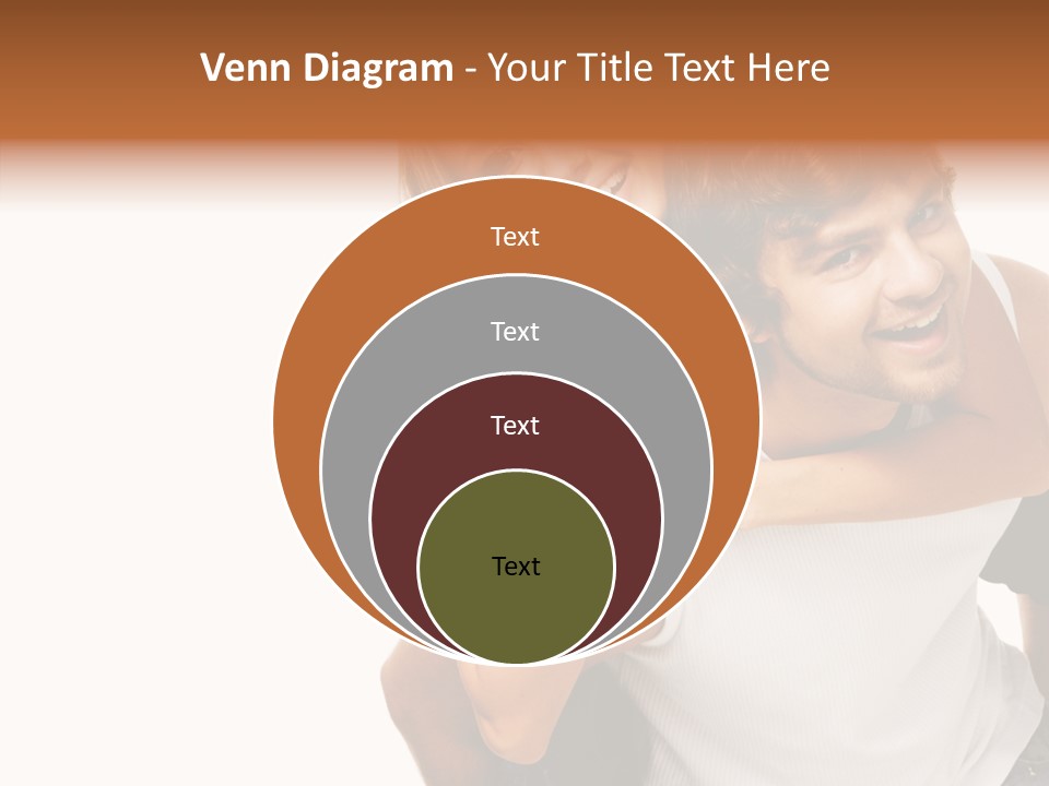 Female Hold Help PowerPoint Template