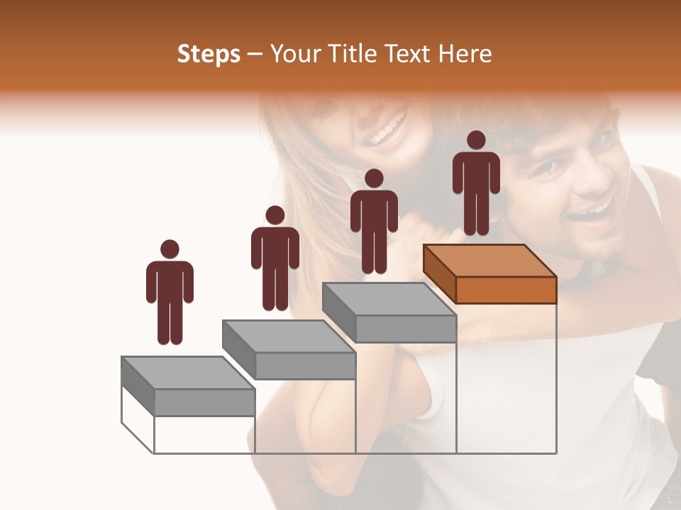 Female Hold Help PowerPoint Template