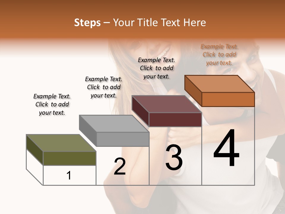 Female Hold Help PowerPoint Template