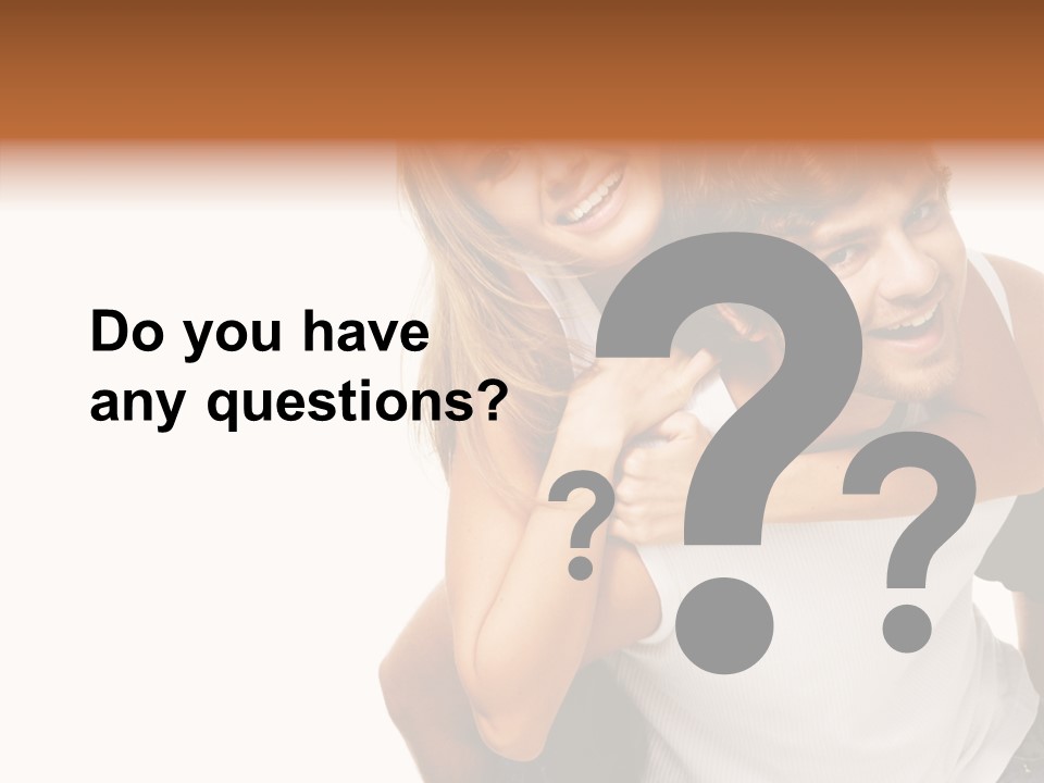 Female Hold Help PowerPoint Template