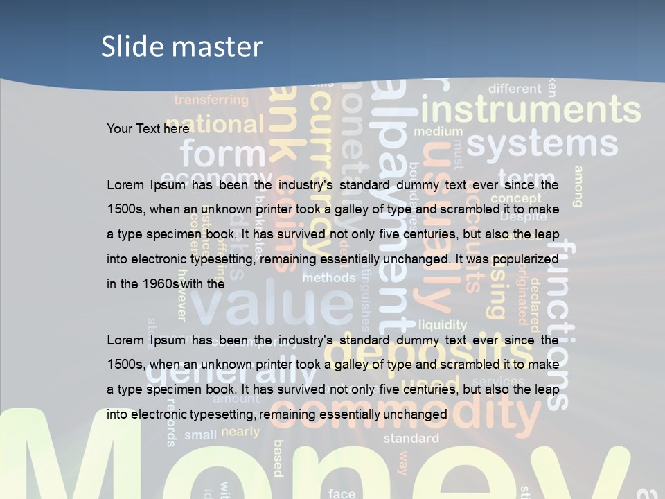 Assistance Finger Elder PowerPoint Template