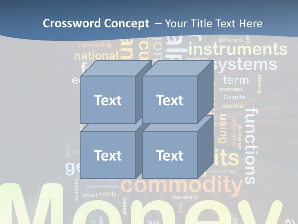 Assistance Finger Elder PowerPoint Template
