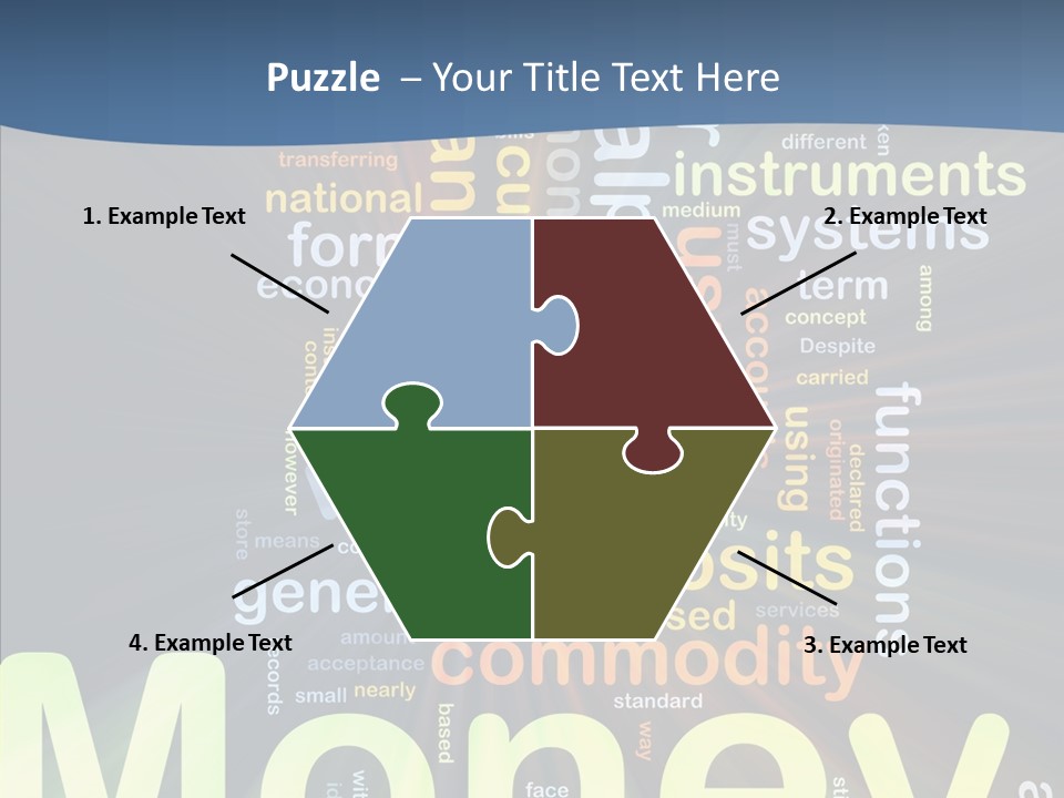 Assistance Finger Elder PowerPoint Template