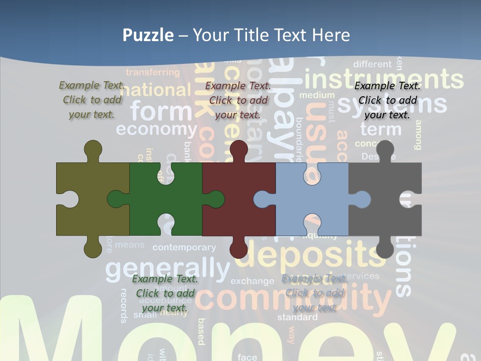 Assistance Finger Elder PowerPoint Template
