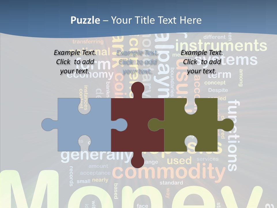 Assistance Finger Elder PowerPoint Template