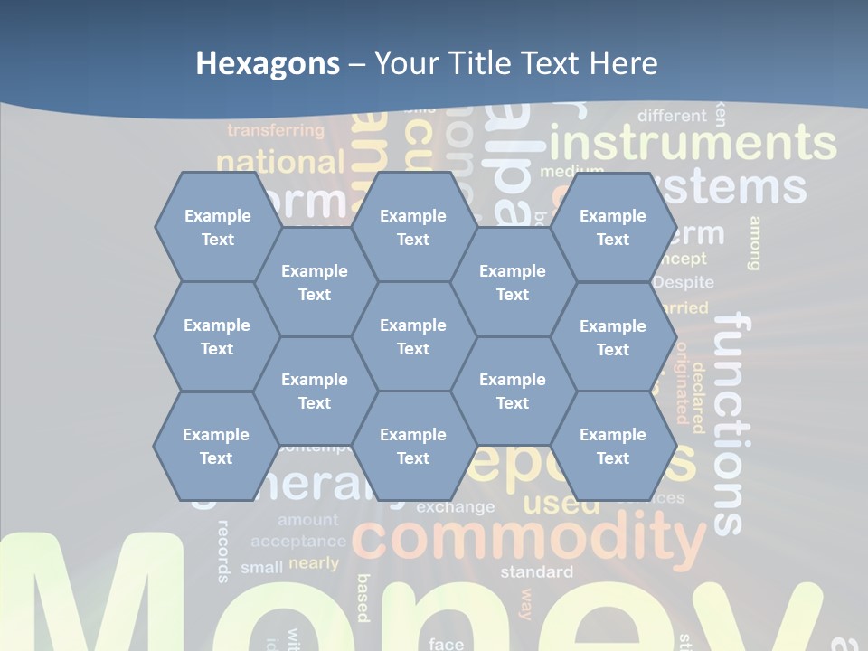Assistance Finger Elder PowerPoint Template