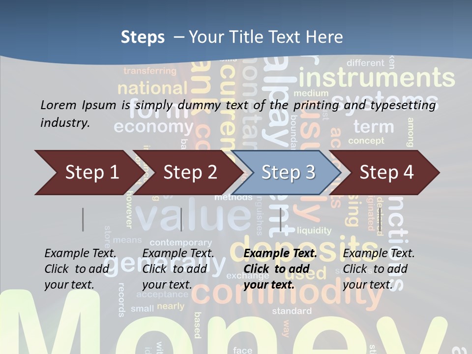 Assistance Finger Elder PowerPoint Template