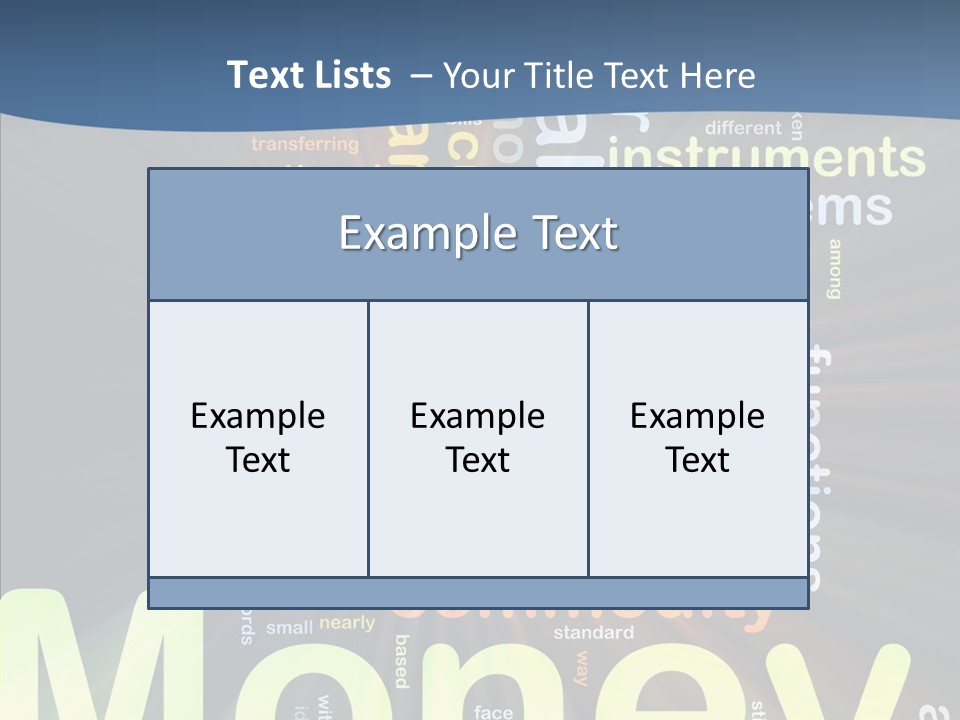 Assistance Finger Elder PowerPoint Template