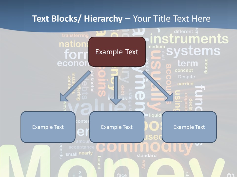 Assistance Finger Elder PowerPoint Template